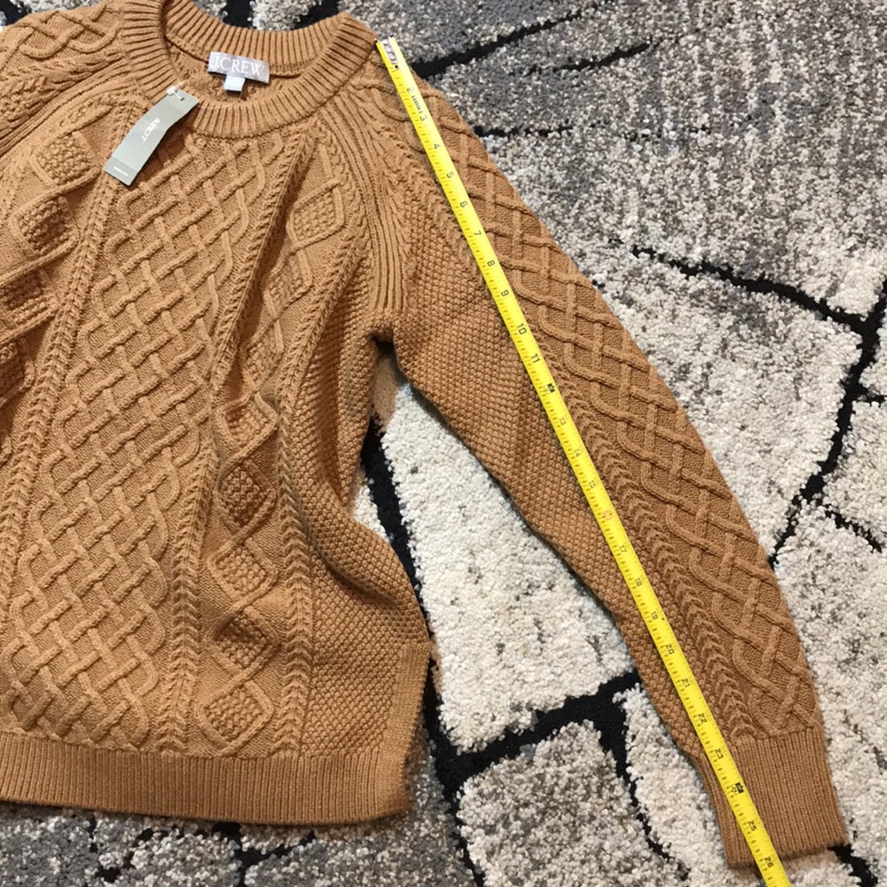 🐬 J.Crew  Cable-Knit Crewneck Sweater - Picture 7 of 12